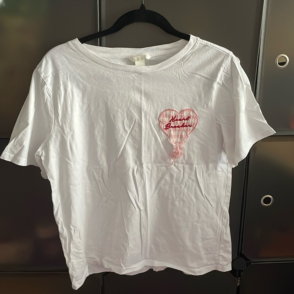 White Heartbreaker Tee
